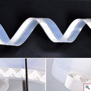 2x ECOSeal Αυτοκόλλητη Ταινία Μόνωσης & Σφράγισης 6m (2x3m) Παραθύρων, Τζαμιών & Πόρτας