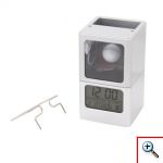 Εντυπωσιακό Φωτιζόμενο Ρολόϊ - Ημερολόγιο - Ξυπνητήρι - Θερμόμετρο