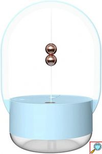 Ομιχλώδης Υγραντήρας Αρωματοθεραπείας με Φως Led 350ml 22×11.5x13cm ForHome