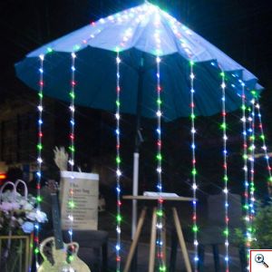 320 LED Λαμπάκια Χριστουγεννιάτικη Κουρτίνα RGB Πολύχρομος Φωτισμός - Digital Light Series