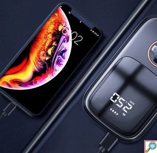 Φορητή Μίνι Αντλία Αέρος Κομπρεσέρ – Power Bank 4000mAh 150 PSI CTC-657