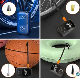 Φορητή Μίνι Αντλία Αέρος Κομπρεσέρ – Power Bank 4000mAh 150 PSI CTC-657