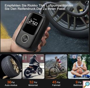 Φορητή Μίνι Αντλία Αέρος Κομπρεσέρ – Power Bank 4000mAh 150 PSI CTC-657