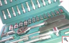 Εργαλειοθήκη Κατσαβιδιών με Καστάνια - Σετ 46 τεμαχίων