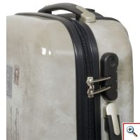 Σετ Βαλίτσες Ταξιδιού ABS 3 τμχ με Τηλεσκοπικό Χερούλι Ροδάκια & Κλείδωμα Ασφαλείας New York