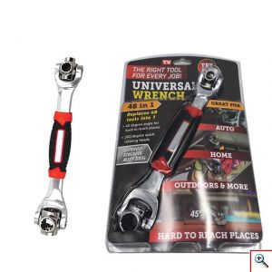 Πολυμορφικό Κλειδί 48 σε 1 με 360° περιστρεφόμενη κεφαλή - Universal Wrench