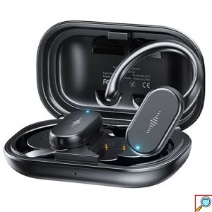 Bluetooth Ασύρματα Ακουστικά με Αδιάβροχη Προστασία σε Μαύρο Χρώμα Wekome