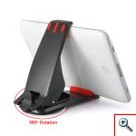Πολυλειτουργική Βάση Αυτοκίνητου Μανταλάκι Περιστρεφόμενη 360 με Βεντούζα για Κινητά, Smartphones, Mp3, GPS Tablets - Smart Car Stand
