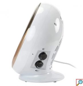 Τζάκι Αερόθερμο με Εφέ Φλόγας με Δύο Επίπεδα Θερμότητας 850W και 1500W 