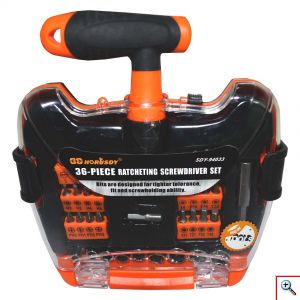 Ποιοτικό Σετ Κατσαβίδι Τ Καστάνιας με Μύτες & Καρυδάκια 41 Τεμάχια 