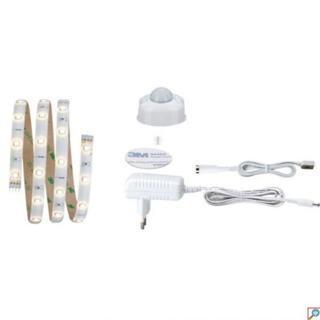 3m Ταινία LED με Αισθητήρα Κίνησης & Θερμό Λευκό Φωτισμό