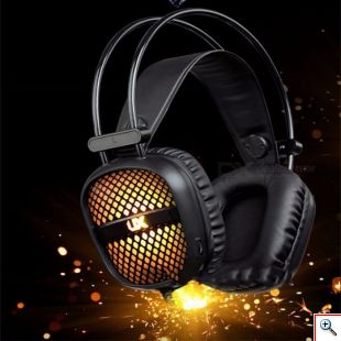 Gaming Ακουστικά 3,5 mm E-Sport Headphones με Μικρόφωνο - LED RGB The Engineer