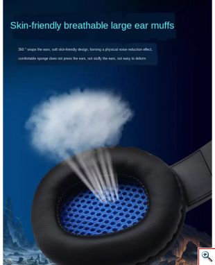 Gaming Ρυθμιζόμενα - Ελαστικά Ακουστικά Κεφαλής με Μικρόφωνο Jack 3,5mm On Ear για Υπολογιστή - Ενσύρματα PC Headset Κόκκινο