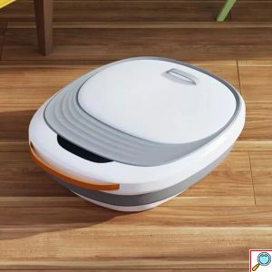 Αναδιπλούμενο Θερμαινόμενο Ποδόλουτρο - Μασάζ Ποδιών 500W 6L με Λαβή Μεταφοράς & Συσκευή Καθαρισμού