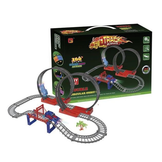 Παιχνίδι Αυτοκινητόδρομος που Λάμπει στο Σκοτάδι 37x27cm