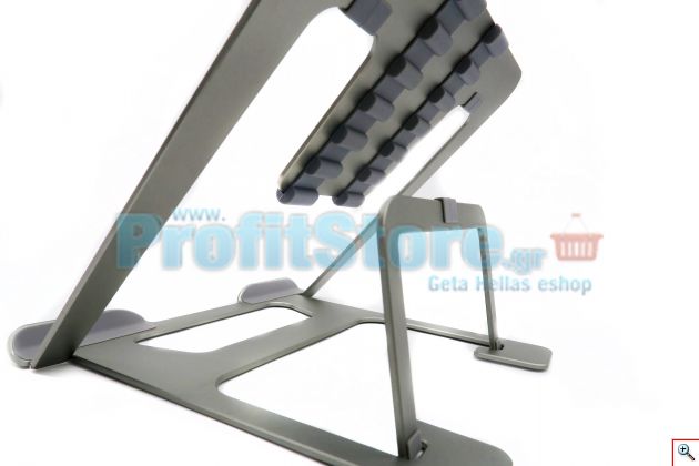 Μεταλλική Βάση Στήριξης Tablet & Φορητού Υπολογιστή - Foldable Metallic Cooling Pad for Laptop 