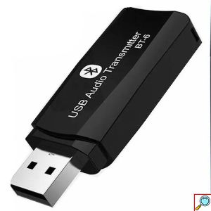 USB Bluetooth 5.0 AUX 3.5mm Receiver & Adapter 2 σε 1 Ασύρματο Dongle Αντάπτορας Bluetooth με Εμβέλεια 10m
