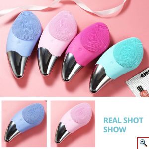 Βούρτσα Σιλικόνης με Επιδερμικούς Ηχητικούς Παλμούς για Άψογο Καθαρισμό & Μασαζ Προσώπου - Sonic Facial Brush 