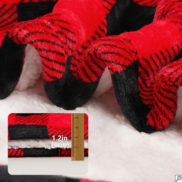 Cuddlez Φλις Κουβέρτα με Μανίκια, Κουκούλα & Ζεστό Γουνάκι - Oversized Φούτερ για το σπίτι