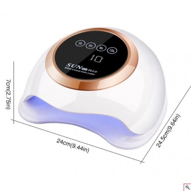 Επαγγελματικό Φουρνάκι Νυχιών SUN H9 Plus με UV LED 88W - Αυτόματη Ενεργοποίηση & Απενεργοποίηση
