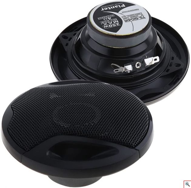 Ηχεία Αυτοκινήτου 250W High Power 10cm