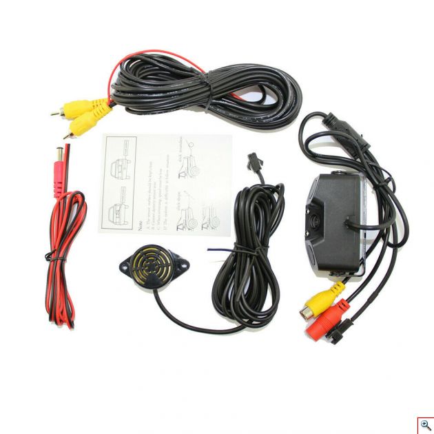 Κάμερα Οπισθοπορείας με 2 Αισθητήρες Παρκαρίσματος Υψηλής Ευαισθησίας & Ηχητική ειδοποίηση & Νυχτερινή Λήψη - Backview Camera w/ Parking Sensors