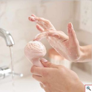 Βούρτσα Σιλικόνης με Επιδερμικούς Ηχητικούς Παλμούς για Βαθύ Καθαρισμό & Μασαζ Προσώπου USB - Facial Cleanser & Massager 