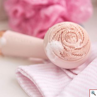 Βούρτσα Σιλικόνης με Επιδερμικούς Ηχητικούς Παλμούς για Βαθύ Καθαρισμό & Μασαζ Προσώπου USB - Facial Cleanser & Massager 