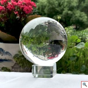 Επαγγελματική Lensball Σφαίρα Φωτογράφισης 60mm με Κρυστάλλινη Βάση για Μοναδικές Λήψεις