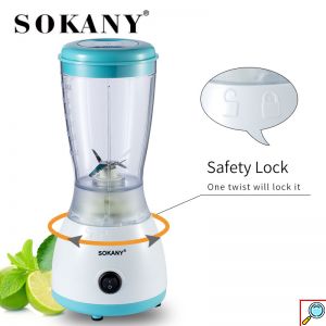 Sokany® Μπλέντερ Πολυκόπτης multi με Δοχείο 500ml 300W