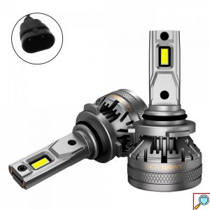 2x Novsight Λαμπτήρες LED Φώτα Πορείας Αυτοκινήτου 12/24V HB4 9006 120W (2x60W) 22000LM 6500K IP68 A500 N37