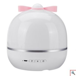 LED Παιδικό Νυχτερινό Φωτιστικό - Προτζέκτορας με 5 Slides - Night Light Projector 