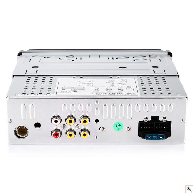 Ηχοσύστημα Multimedia Οθόνη Αφής Αυτοκινήτου 1 DIN 7inc Bluetooth Handsfree MP4/MP3/USB/SD/AUX/MIC/TV με Τηλεχειριστήριο & Θύρα για Κάμερα Οπισθοπορείας