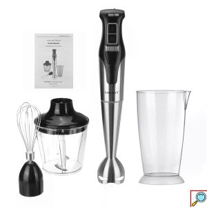 Sokany® Ραβδομπλέντερ με Ανοξείδωτη Ράβδο 1000W Μαύρο