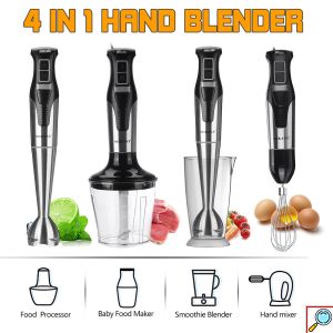 Sokany® Ραβδομπλέντερ με Ανοξείδωτη Ράβδο 1000W Μαύρο