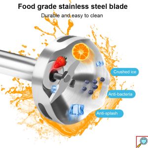 Sokany® Ραβδομπλέντερ με Ανοξείδωτη Ράβδο 1000W Μαύρο