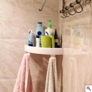 Αντιολισθητικό Γωνιακό Ράφι Μπάνιου - Snap Up Bathroom 