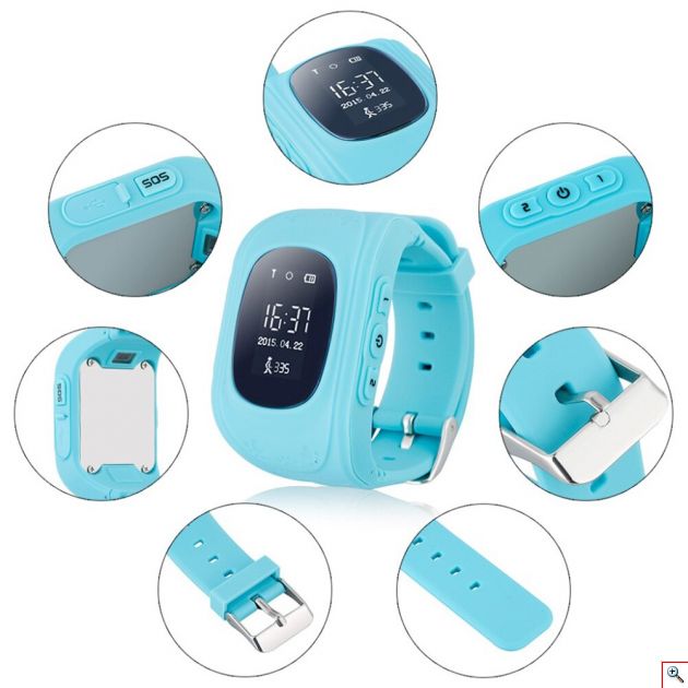 Παιδικό Ρολόι με Ενσωματωμένο Σύστημα Εντοπισμού GPS & Κουμπί Κλήσης SOS