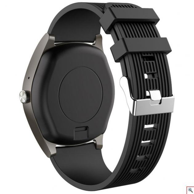 Smartwatch V5 Μαύρο με Κάρτα SIM, Οθόνη Αφής, Bluetooth, θύρα USB, Λειτουργία Άθλησης & Μέτρηση Kαρδιακού Ρυθμού 