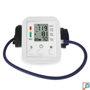 SmartPress Αυτόματο Ακριβές Πιεσόμετρο Μπράτσου με Ελληνική Εκφώνηση Αποτελεσμάτων, Ειδοποίηση Πίεσης, Ένδειξη Αρρυθμίας, 99 Μνήμες & 2 Προφίλ