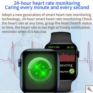 Bluetooth Smart Watch - Αδιάβροχο Ρολόι με Οθόνη Αφής, Οξύμετρο, Βηματομετρητή, Θερμιδομετρητή, Πιεσόμετρο, Παρακολούθηση Ύπνου - LD6