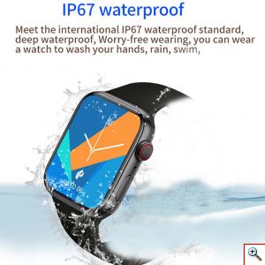 Bluetooth Smart Watch - Αδιάβροχο Ρολόι με Οθόνη Αφής, Οξύμετρο, Βηματομετρητή, Θερμιδομετρητή, Πιεσόμετρο, Παρακολούθηση Ύπνου - LD6