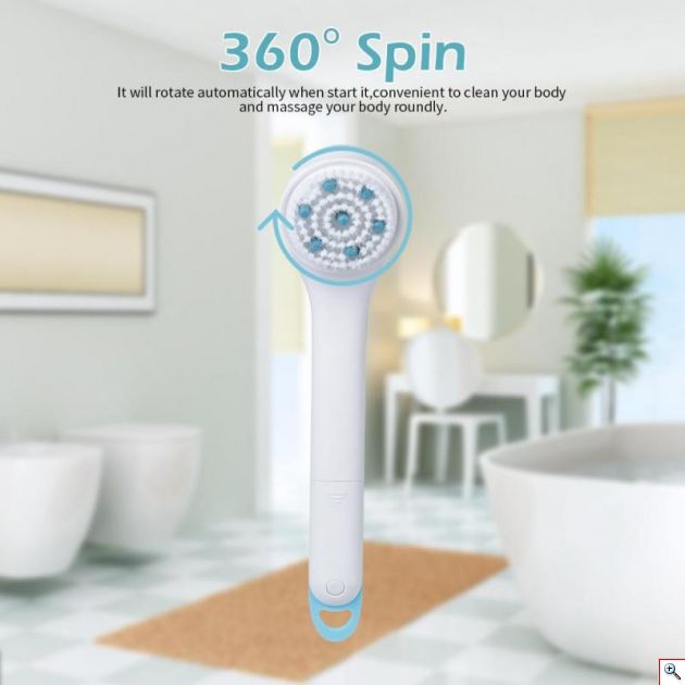 Περιστρεφόμενη Βούρτσα Σώματος 5 σε 1 με 5x Εξαρτήματα Spa