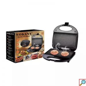 Sokany® Ηλεκτρική Ψησταριά - Τοστιέρα 750W