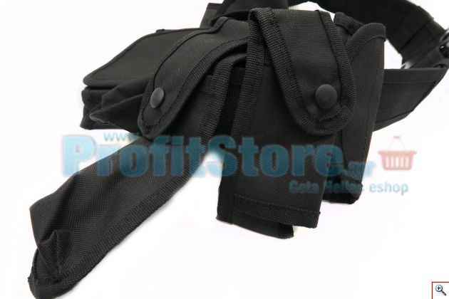 Τσαντάκι Ώμου - Μέσης με Πολλαπλές Θήκες Διαφόρων Μεγεθών