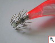 Καλαμαριέρα σε Σχήμα Μεγάλης Γαρίδας με Led Sheng OEM