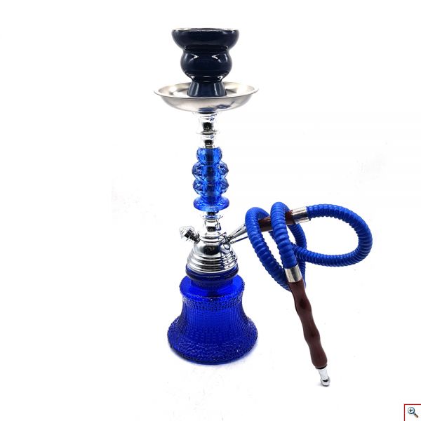 Ναργιλές 35εκ - Shisha Hookah Champ Blue