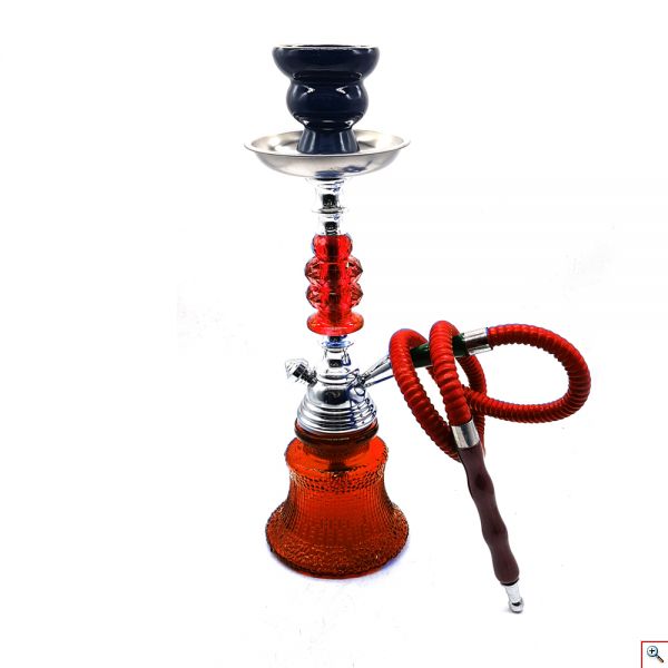 Ναργιλές 35εκ - Shisha Hookah Champ Red