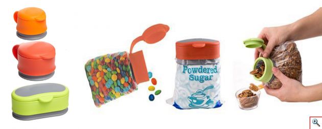 Καπάκια Σφραγίσματος για Σακούλες Τροφίμων Magic Bag Caps