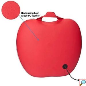 Ηλεκτρικό Μαξιλάρι Μασάζ Shiatsu με Υπέρυθρες Ακτίνες και Περιστρεφόμενες Κεφαλές για το Σπίτι και το Αυτοκίνητο - Car & Home Intelligent Massage Cushion Κόκκινο